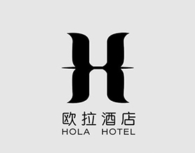 【歐拉酒店】酒店LOGO設計案例圖片欣賞，酒店LOGO設計含義