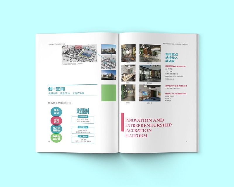 苗木交易市場畫冊設(shè)計-市場招商宣傳冊設(shè)計圖片7